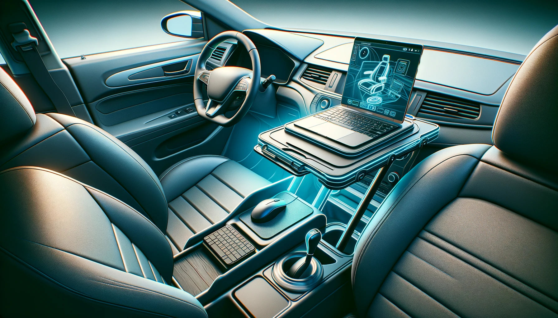 Laptop on the Lap? No Way! Optimize Your Passenger Seat Workspace