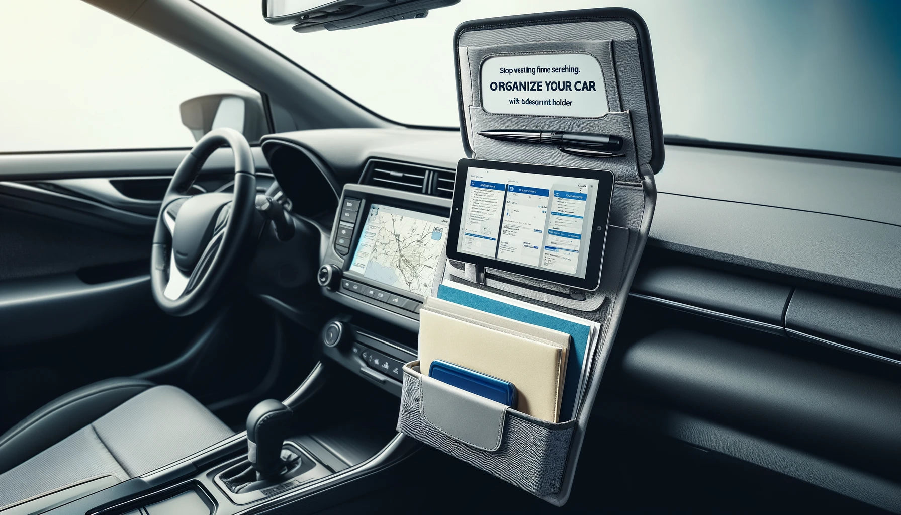 Stop Wasting Time Searching: Organize Your Car with a Document Holder