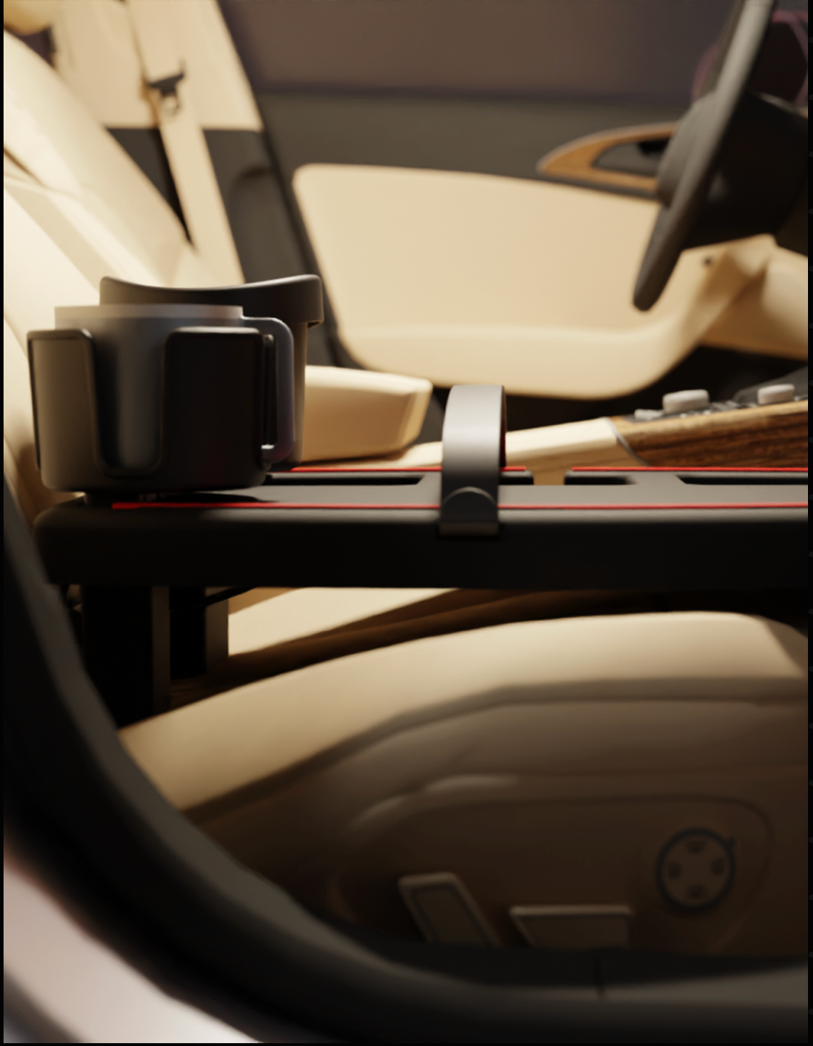 Instantly levels your seat
